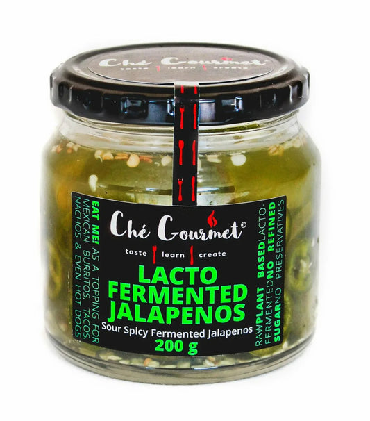 Lacto Fermented Jalapenos – 200G