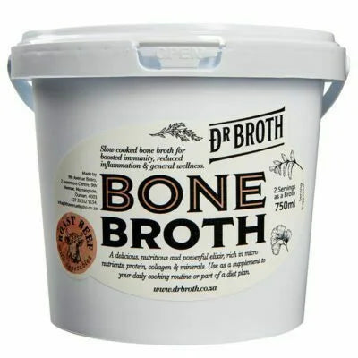 Broth (Bone & Vegan) - Bone Broth Roast Beef & Vegetables 750ml