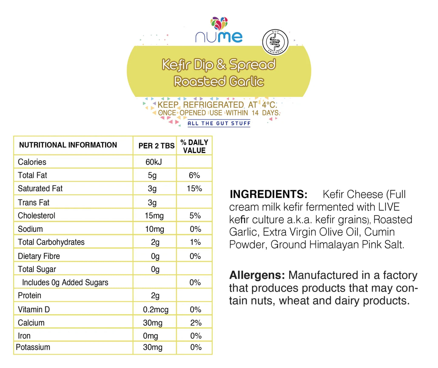 Garlic Roasted Kefir Dip & Spread
