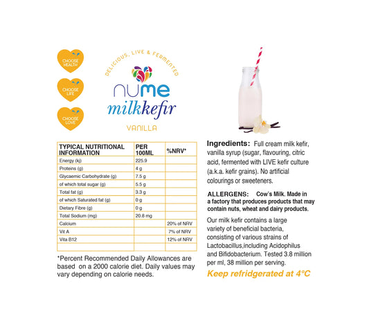Vanilla Flavoured Milk Kefir