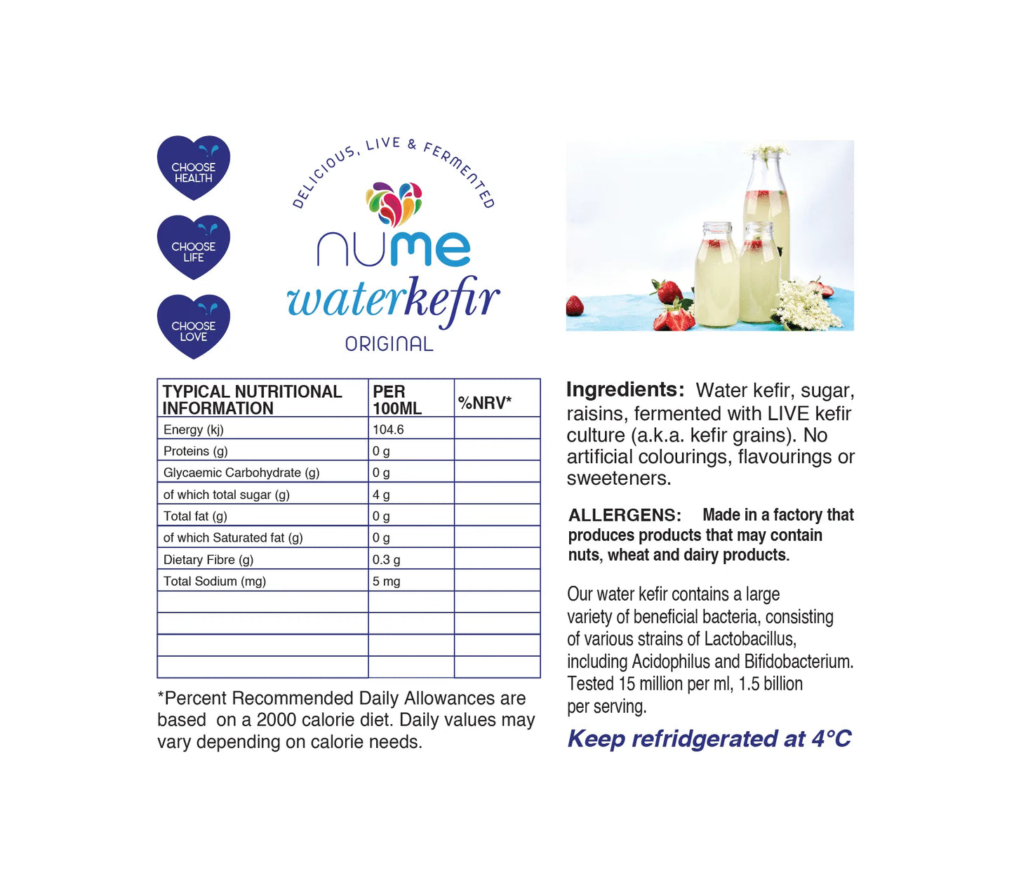 Natural Water Kefir