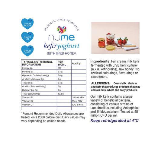 Kefir Yoghurt Honey
