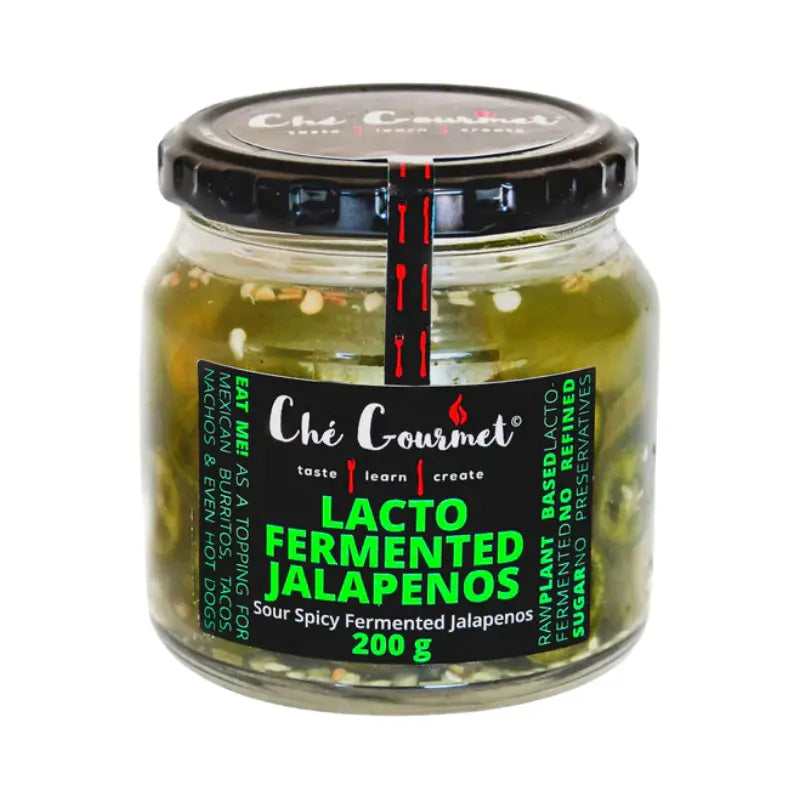Lacto Fermented Jalapenos – 200G