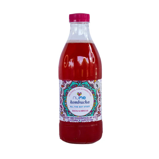 NuMeSA Kombucha – Buchu & Hibiscus