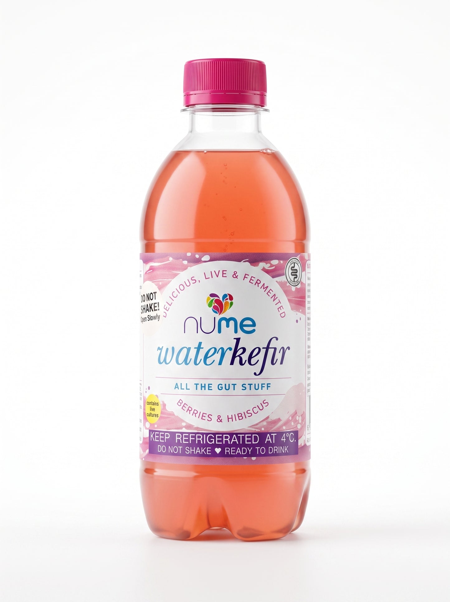 Berry & Hibiscus Flavoured Water Kefir