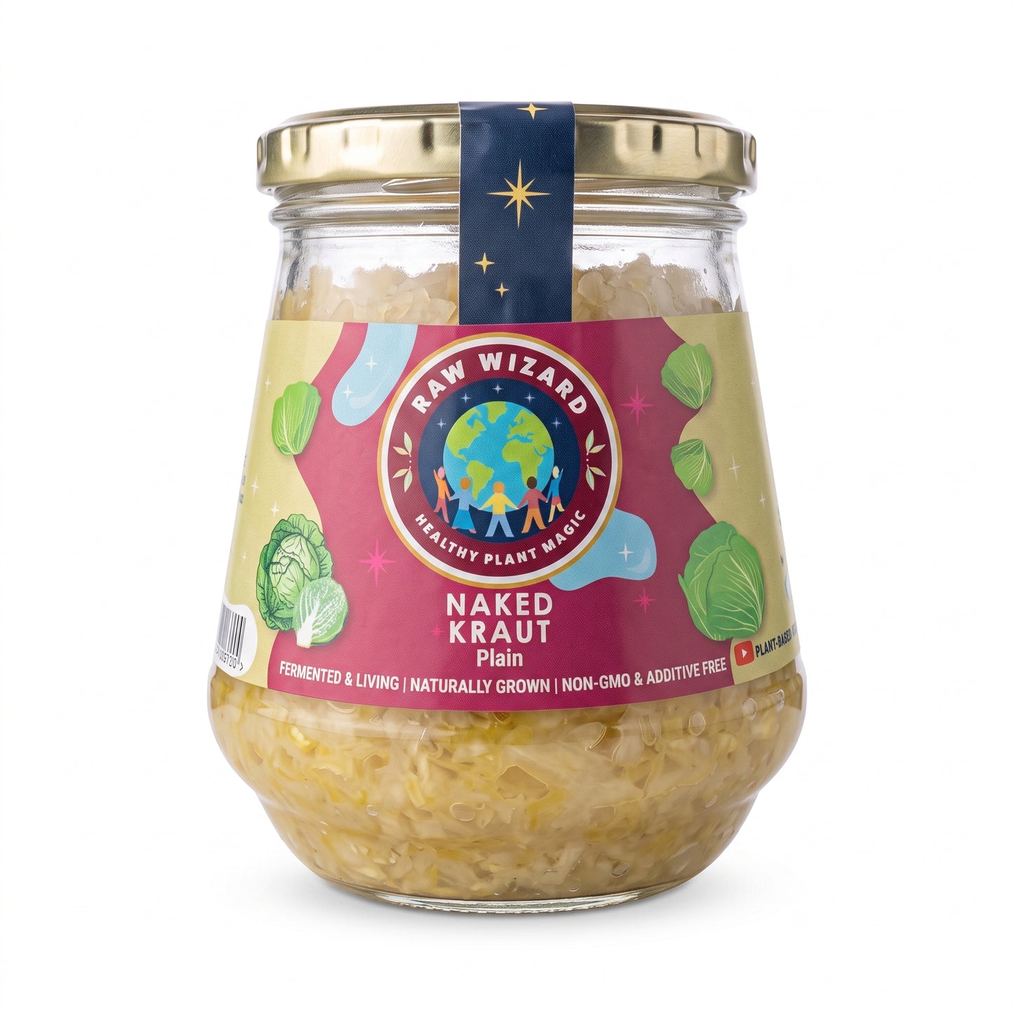 Raw Wizard Naked Kraut Plain