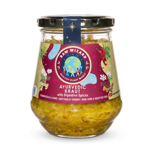 Raw Wizard Ayurvedic Kraut With Balancing Spices