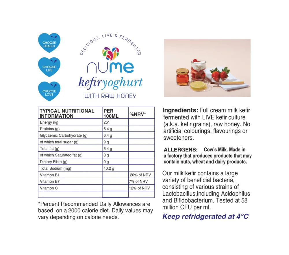 Kefir Yoghurt Honey